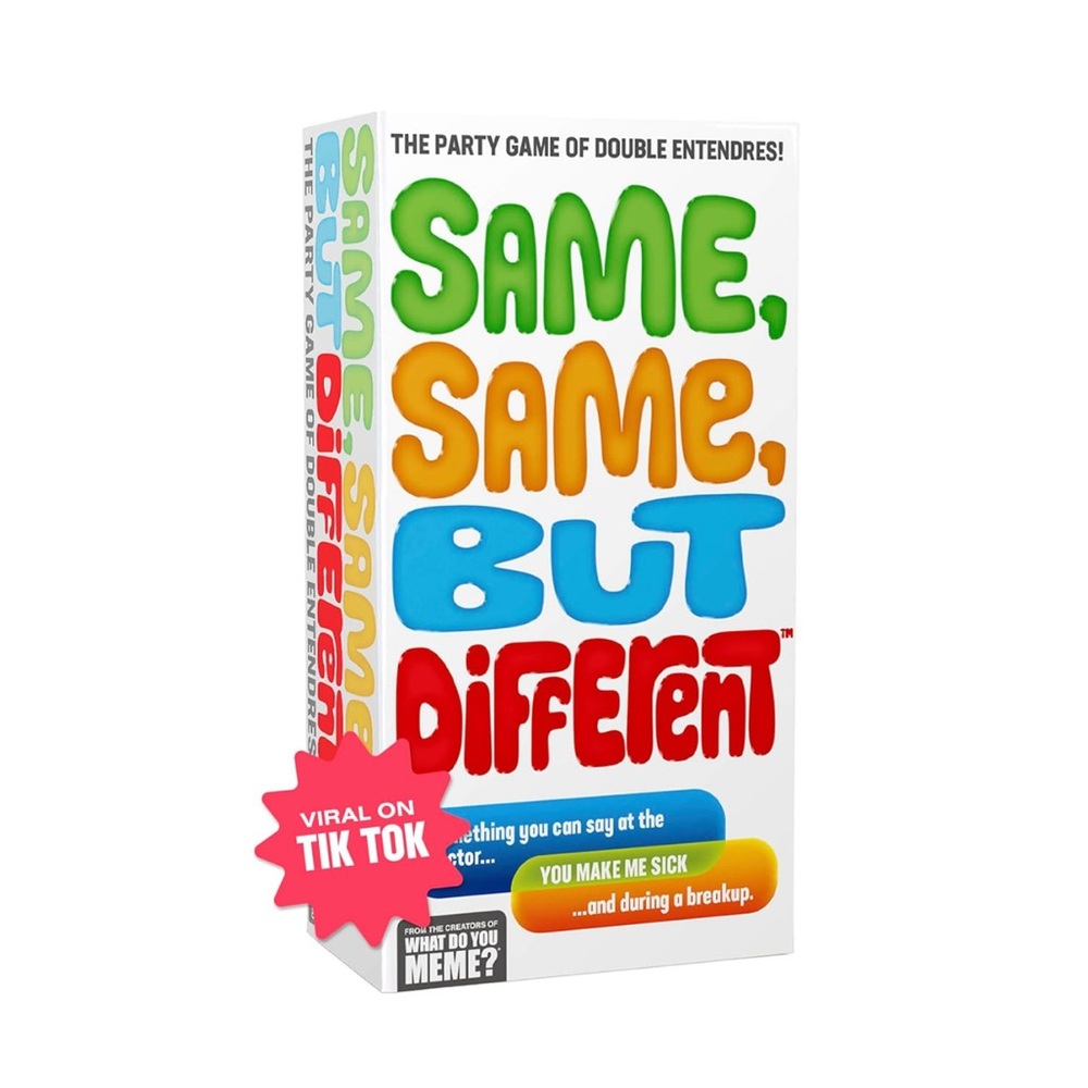 Same Same But Different Party Game by Relatable FACTORY SEALED BNIB NEW